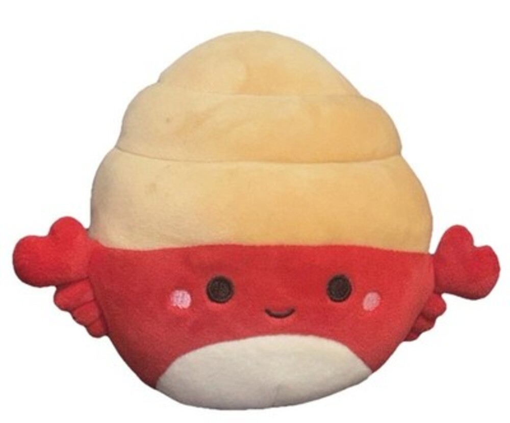 Squishmallow Indie the Red Hermit Crab 5" Kellytoy Cute Aquatic Friend